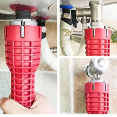 8 in 1 Sink Wrench Water Pipe Faucet Bathroom Tool