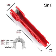 8 in 1 Sink Wrench Water Pipe Faucet Bathroom Tool