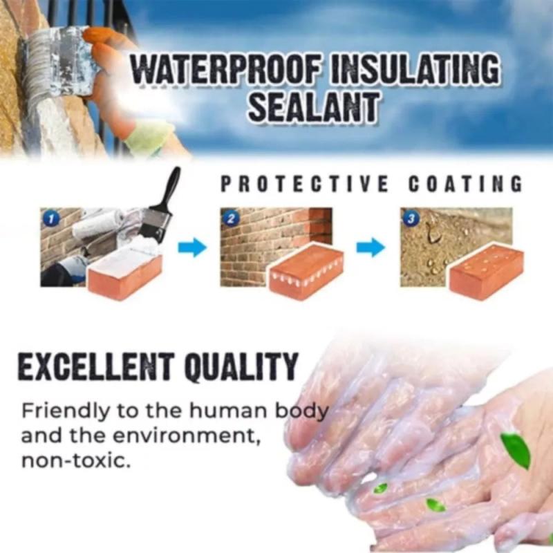 Waterproof Sealant Agent Transparent Glue Toilet Anti Leak Nano Glue