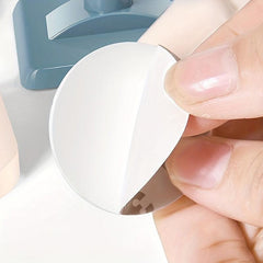 1pc Silicone Door Stop & Wall Protector Adhesive Bumper Floor Pad Holder
