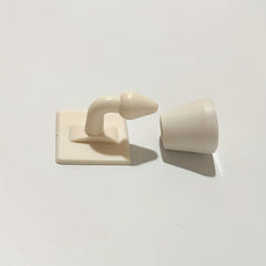 1pc Silicone Door Stop & Wall Protector Adhesive Bumper Floor Pad Holder