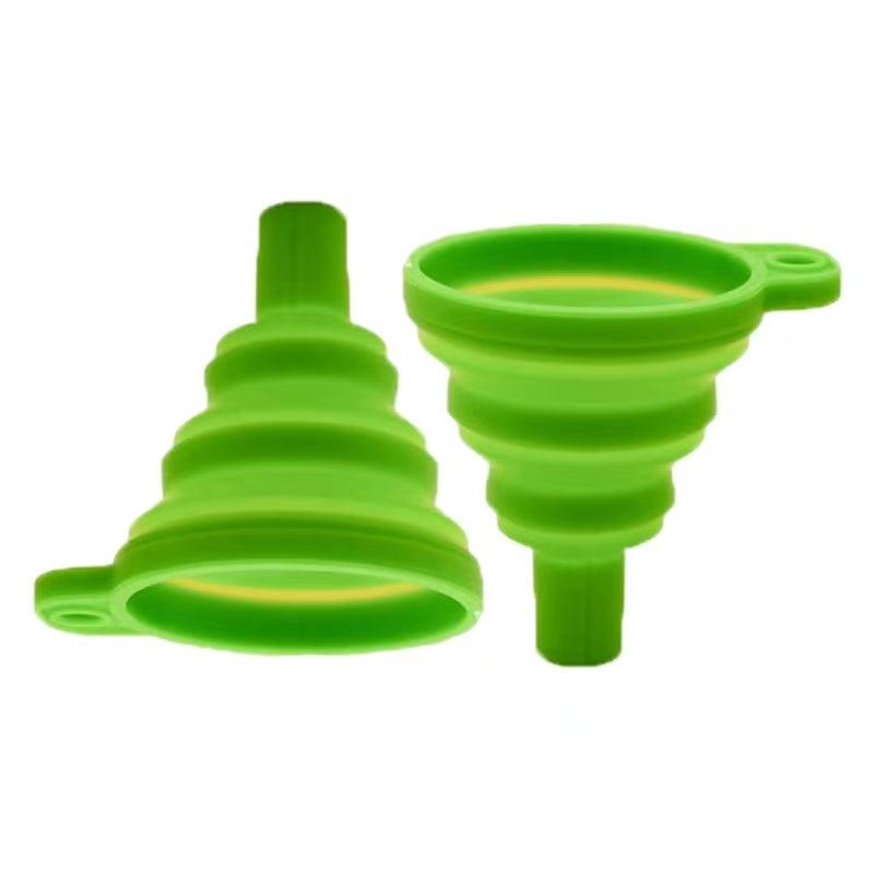 RV Silicone Foldable Funnel Portable Car Kitchen Refueling Funnel