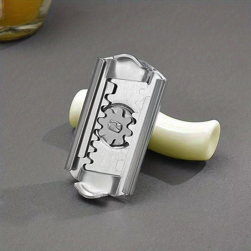 Stainless Steel Jar Opener Gripper Kitchen Bottle Opener Non slip Can Opener