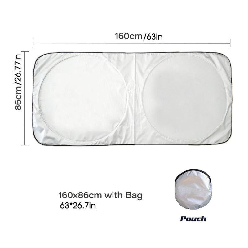 Folding Auto Sunshade Cover - Keep Your Car Protected