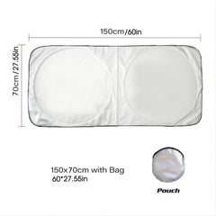 Folding Auto Sunshade Cover - Keep Your Car Protected