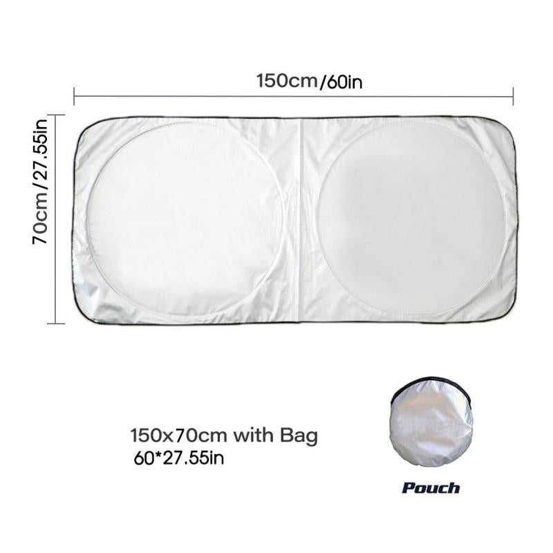 Folding Auto Sunshade Cover - Keep Your Car Protected