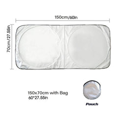 Folding Auto Sunshade Cover - Keep Your Car Protected