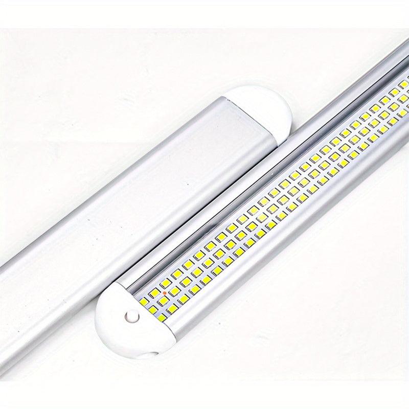 120 LED 12V Car Interior Light Bar with Switch for Van Lorry Truck RV Boat