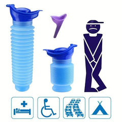 Portable Unisex Telescopic Urinal for Outdoor Travel