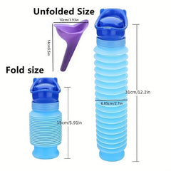 Portable Unisex Telescopic Urinal for Outdoor Travel