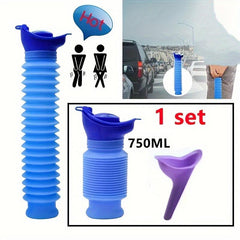 Portable Unisex Telescopic Urinal for Outdoor Travel