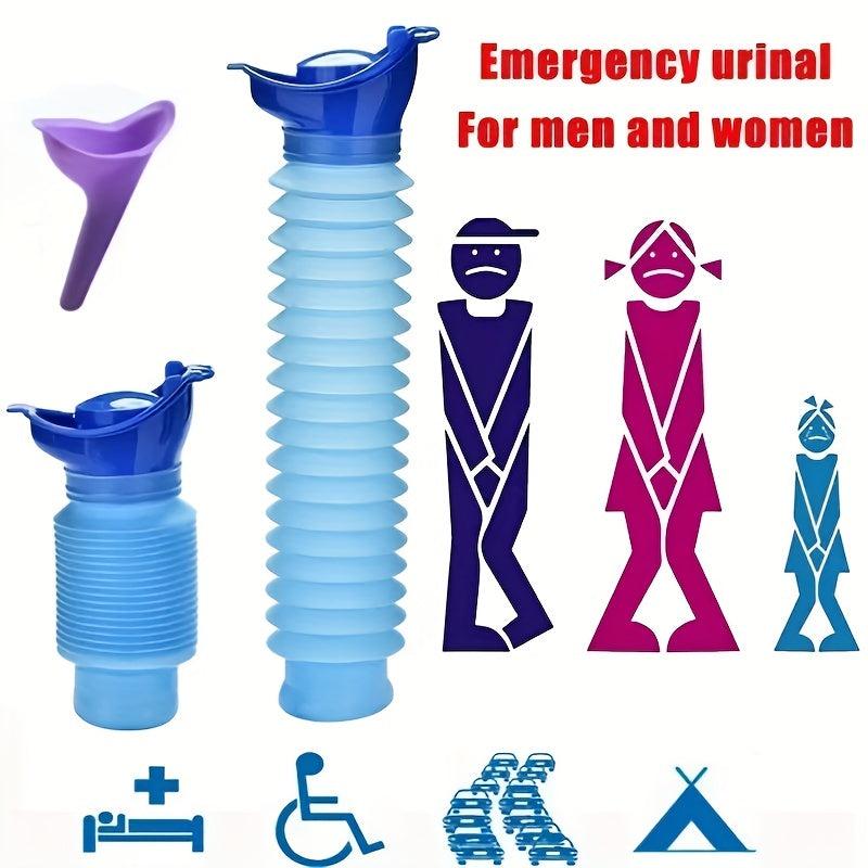 Portable Unisex Telescopic Urinal for Outdoor Travel