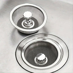 1pc Stainless Steel Sink Strainer Kitchen RV Trash Drain Basket