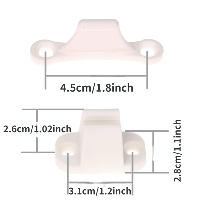 T-Shape Door Stop Retainer Kit for RV Caravan Camper Boat