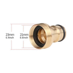 Brass Male Quick Connector for Garden Water Hose to Tap