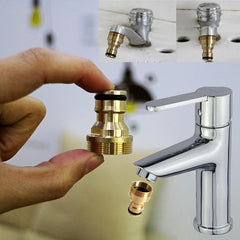 Brass Male Quick Connector for Garden Water Hose to Tap