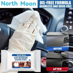 Car Interior Cleaning Wipes - Pack of 10 - Fast Decontamination