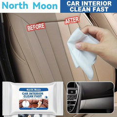 Car Interior Cleaning Wipes - Pack of 10 - Fast Decontamination