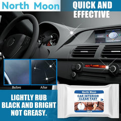 Car Interior Cleaning Wipes - Pack of 10 - Fast Decontamination