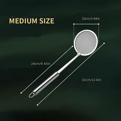 Stainless Steel Fat Skimmer Spoon for Removing Grease & Foam