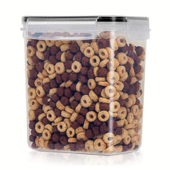 6pcs 54oz Airtight Plastic Food Storage Containers BPA Free Kitchen Organizer