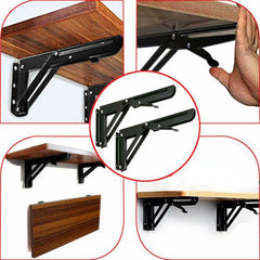 2pcs RV Folding Bracket Table Shelf Mini Folding Table Car Accessories