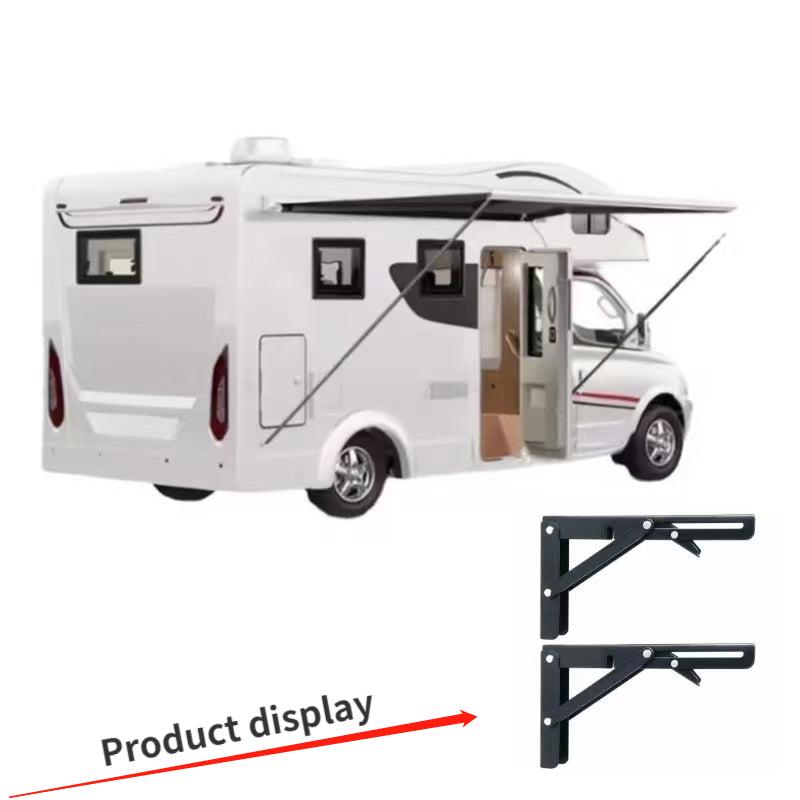 2pcs RV Folding Bracket Table Shelf Mini Folding Table Car Accessories