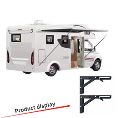 2pcs RV Folding Bracket Table Shelf Mini Folding Table Car Accessories