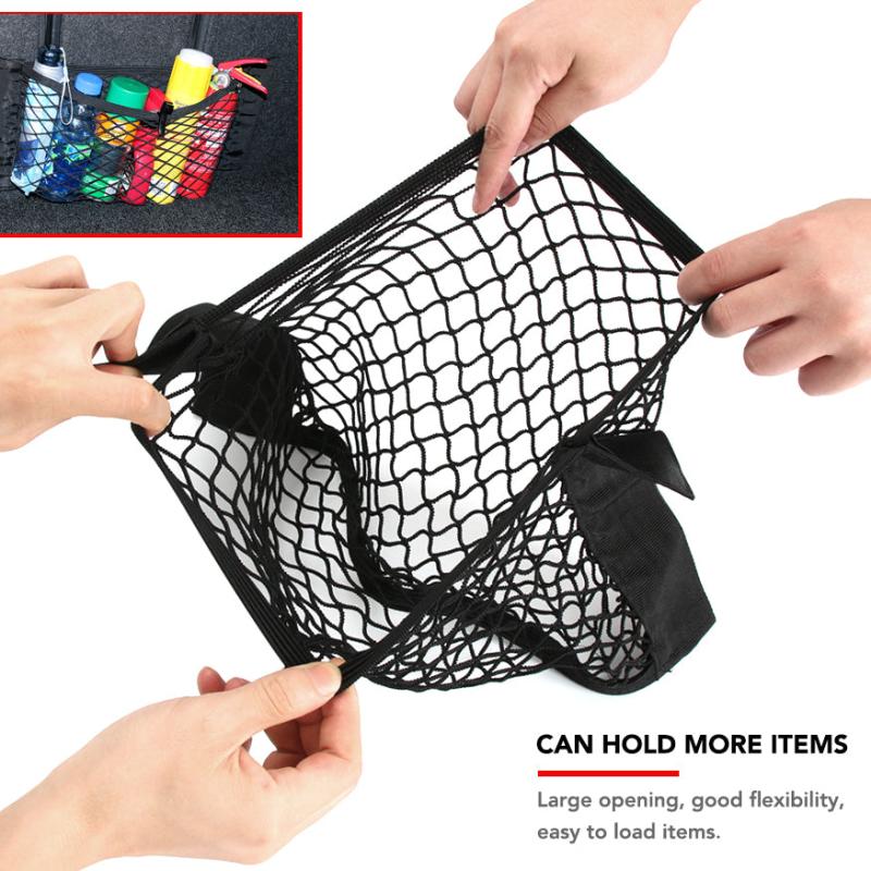 Magic Sticker Mesh Back Seat Bag for Car Storage