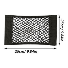 Magic Sticker Mesh Back Seat Bag for Car Storage