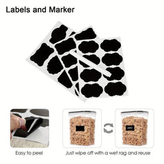 10pcs Airtight Food Storage Containers Set with Lids BPA-Free Kitchen Canisters