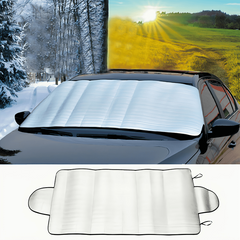 Winter Windshield Snow Blocker - Clear and Protected