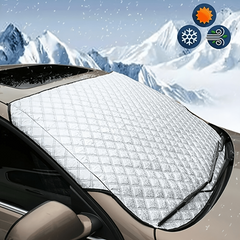 Winter Windshield Snow Blocker - Clear and Protected