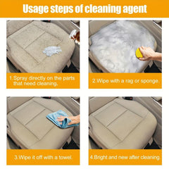250ML Car Seat Cleaner - Effective Faux Leather Interior Cleaner