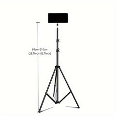Selfie Stick Tripod for iPhone & Android Lightweight for Outdoor Camping