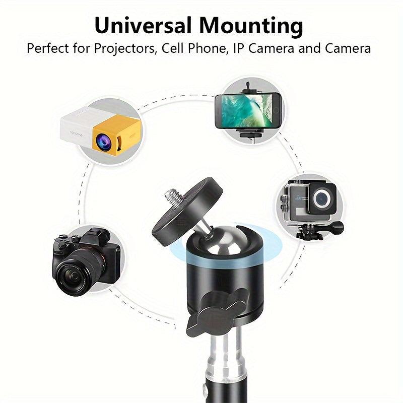 Selfie Stick Tripod for iPhone & Android Lightweight for Outdoor Camping