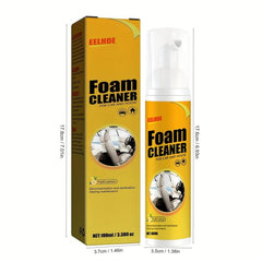 3pcs 100ml EELHOE Foam Cleaner for Car Interior Decontamination