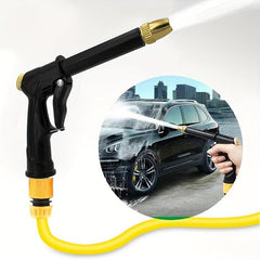 High Pressure Water Sprayer Portable Hose Nozzle Spray Adjustable Garden Car