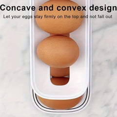 Egg Dispenser Egg Rolling Storage Rack Egg Tray Dispenser