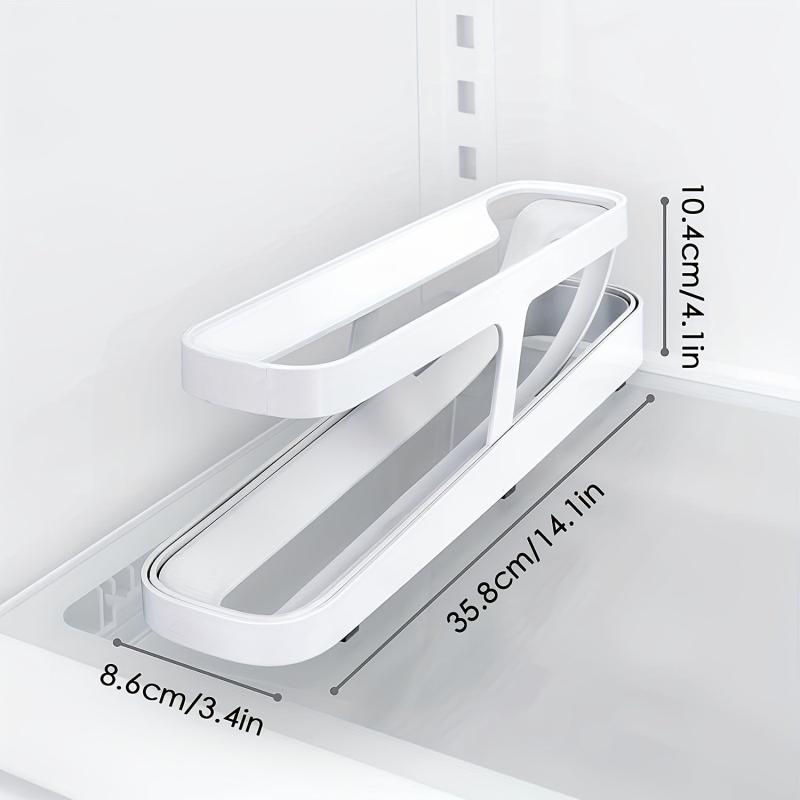 Egg Dispenser Egg Rolling Storage Rack Egg Tray Dispenser