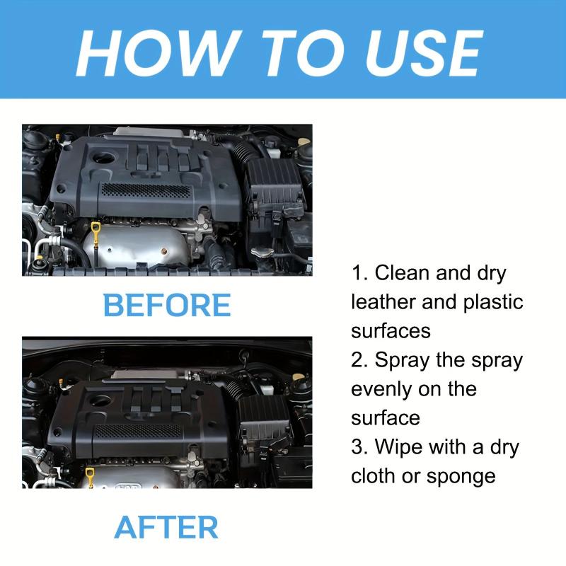 Car Faux Leather Interior Refurbishment Spray