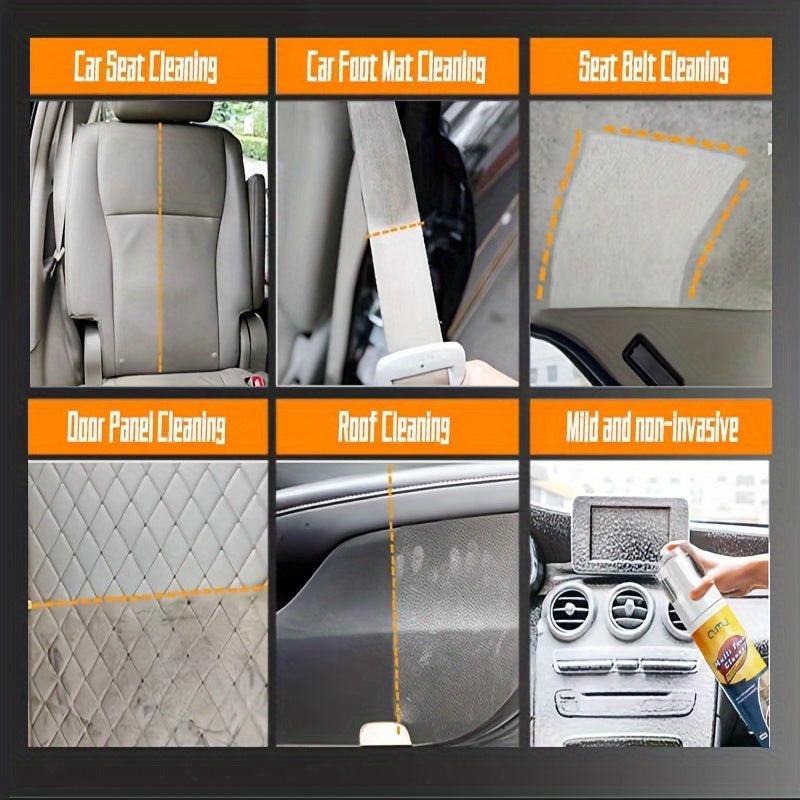 Foam Cleaner for Car Interior Refurbishment