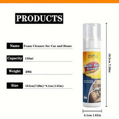 Foam Cleaner for Car Interior Refurbishment
