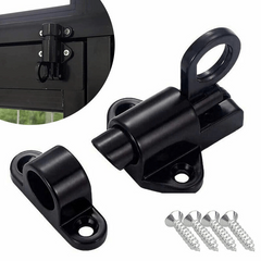 Spring Loaded Door Bolt Gate Security Self Closing