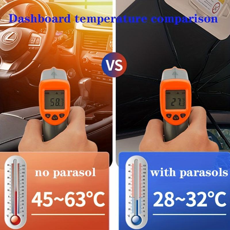 Car Front Glass Foldable Sunshade Sun Protection Gear