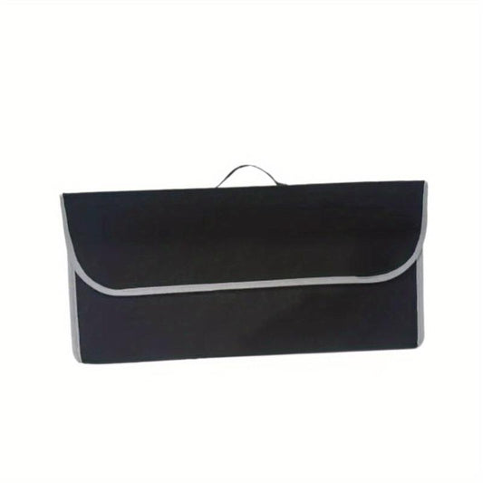 Car Storage Box Foldable Trunk Organizer Felt Cloth Case