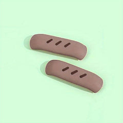 2pcs Silicone Handle Anti-scalding Cover for Pots and Woks