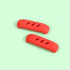 2pcs Silicone Handle Anti-scalding Cover for Pots and Woks