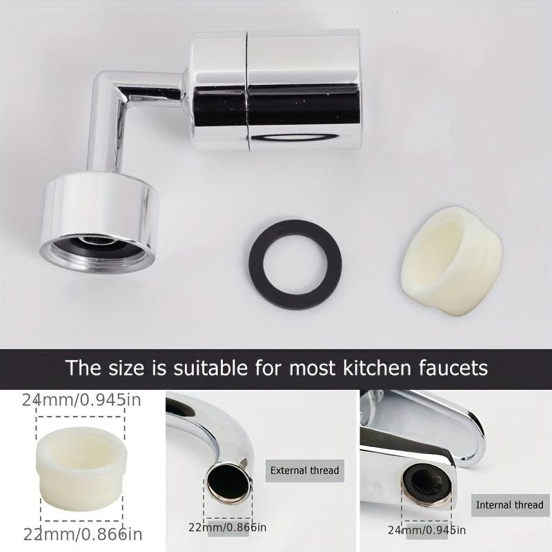 Universal Kitchen Plastic 720 Rotatable Faucet Sprayer Head
