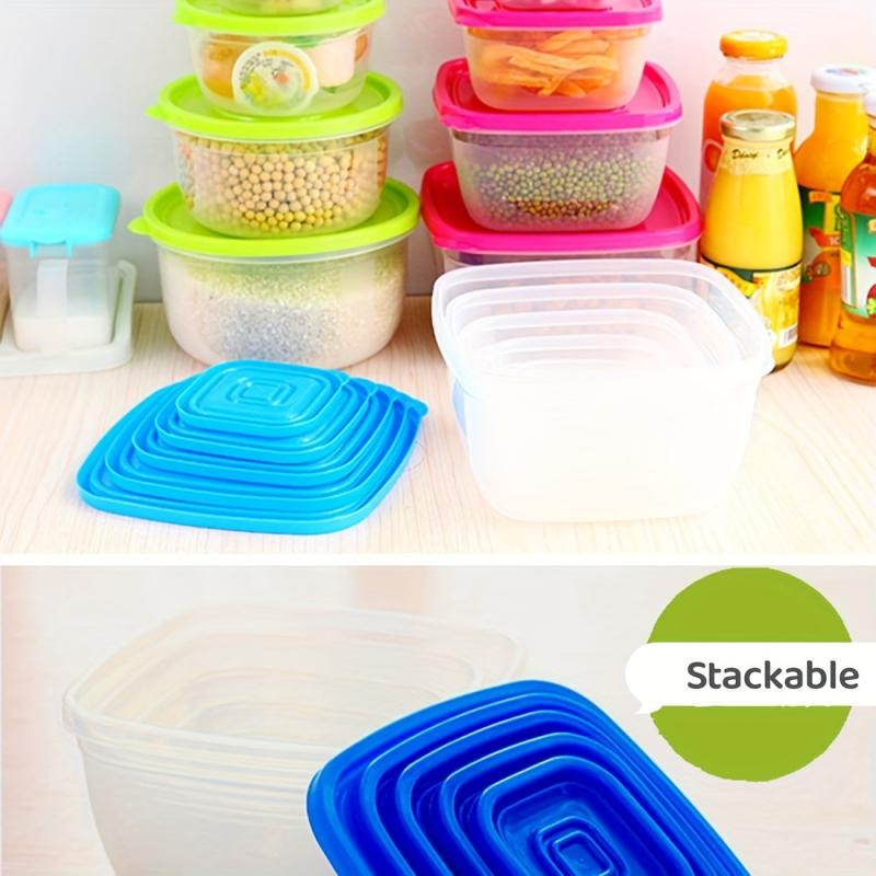 Microwave Oven Fresh-keeping Box Set Sealed Plastic Bowl